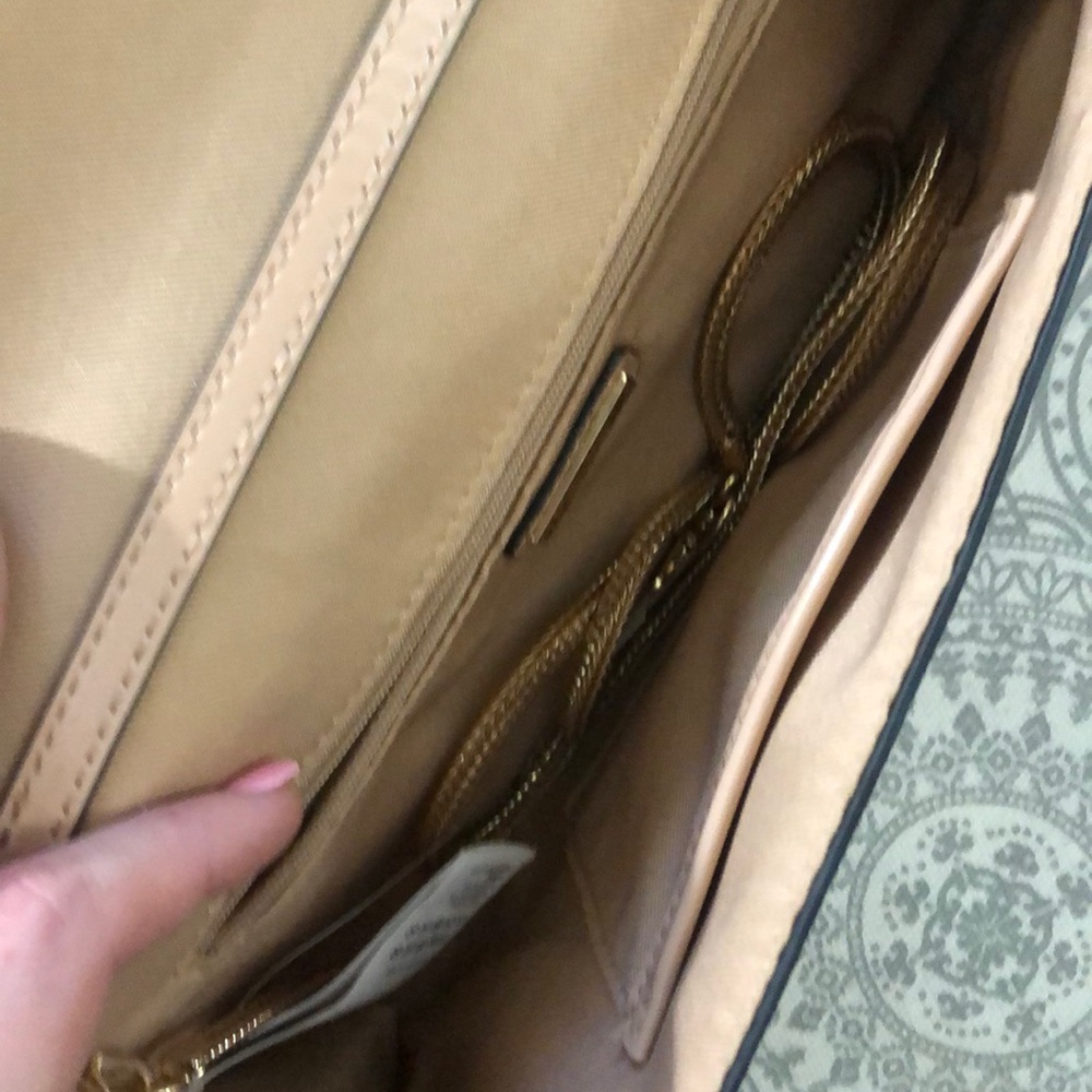 Aldo Beige & Gold Clutch NWT - Picture 3 of 6